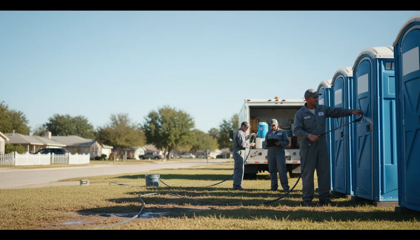 Long-Term Portable Toilet Rental in Okreek, SD near me